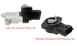 Idle Air Control Valve &Throttle Position Sensor Fits: Hyundai Accent Kia Rio
