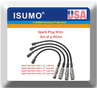 Set of 4 Wires Spark Plug Wire set SPWS845M Fits: Mercedes-Benz B200 2006-2010