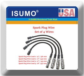 Set of 4 Wires Spark Plug Wire set SPWS845M Fits: Mercedes-Benz B200 2006-2010
