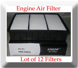 ( Lot of 12) Engine Air Filter SA4839 Fits: Dodge Eagle Mitsubishi Plymouth