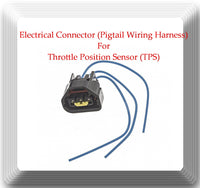 Throttle Position Sensor (TPS) W/Connector Fits: Chevrolet Pontiac Scion Toyota