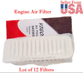 Wholesales Price Lot of 12 Engine Air Filter Fits: Scion Xa Xb Toyota Echo 1.5L