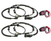 2 ABS Wheel Speed Sensor W/ Connector Front L&R For:RAM4500 RAM5500 2008-2018