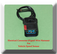 Electrical Connector (Pigtail Wire Harness) For Vehicle Speed Sensor
