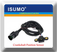 Crankshaft Position Sensor W/ Connector Fits:Mitsubishi Mirage 1997-2002 L4 1.8L