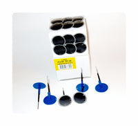24 All Purpose Nail Hole Combination Repair tire Patch Plug 1-27/64" x 5/32"
