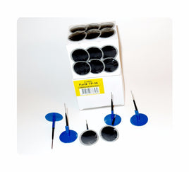24 All Purpose Nail Hole Combination Repair tire Patch Plug 1-27/64" x 5/32"