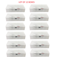 12 Boxes x 360 pcs 0.25oz Black Coated 3M Adhesive Stick on balance Wheel Weight