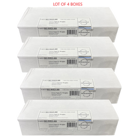 4 Boxes x 360 pcs Black 0.25 1/4oz Stick on Self Adhesive Wheel Weights Balance