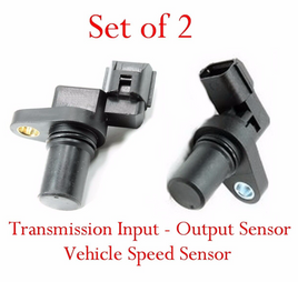 (Set 2) Trans Input & Output Speed Sensor Fits:Hyundai & Kia
