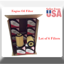 LOT OF 6 OIL FILTER SOE5251 L25251 CH8087 HU715/3x Fits: BMW 318i ic is ti Z3