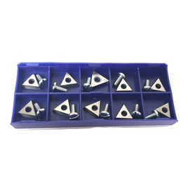 10 Kits Positive Rake Carbide Brake Lathe Bit for FMC John Bean Hoffman CB90488