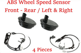 4 ABS Wheel Speed Sensor Front-Rear L/R Fits ES300 ES330 Camry Solara