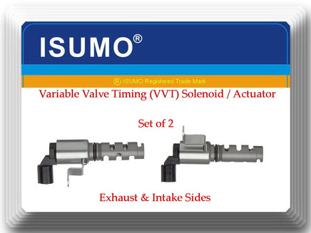 2x VariableTiming Solenoid Valve L/R Sides W/Connectors Fits: iQ  Avanza Yaris