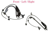 4 x ABS Front Speed Sensor & Rear Speed Sensor Wire Harness L/R For ES300h ES350