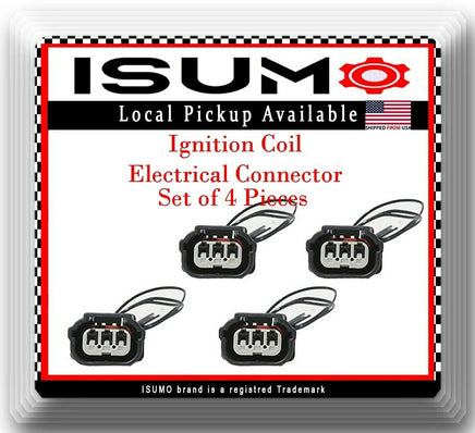 4 x OE Spec Ignition Coil Electrical Connector UF626 Fits Honda City CR-Z Fit