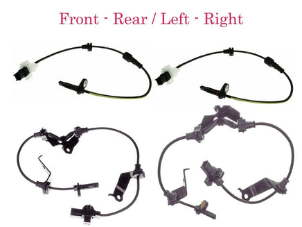 4 x ABS Wheel Speed Sensor Front Left / Right Fits: Acura TL 2009-2014