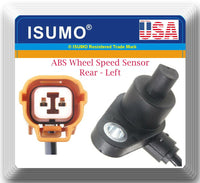 ABS Wheel Speed Sensor Rear Left For CL 2001-2003 TL 1999-2003 Accord 98-2002