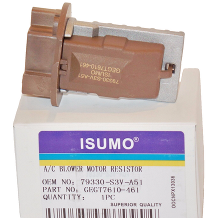 Blower Motor Resistor Rear Fits: Acura MDX 2001-2006 Honda Pilot 2003-2008