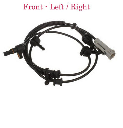 ABS Wheel Speed Sensor & Connector Front L/R Fits: Commander Grand Cherokee