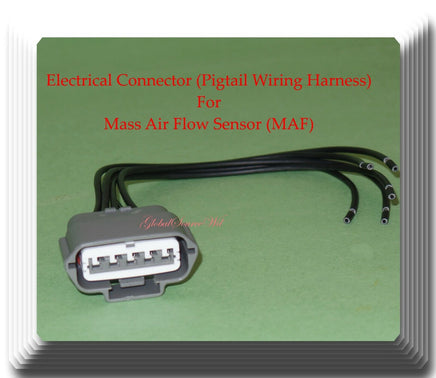 Connector of Mass Air Flow Sensor AF10168 Fits:I35 Nissan Maxima Pathfinder