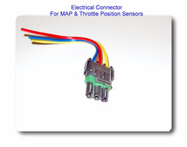 Electrical Connector - Pigtail wire - Throttle Position Sensor Connector 