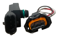 Manifold Absolute Pressure MAP Sensor W/Connector Fit Smart Fortwo 16-17 l3 0.9L
