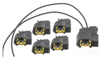 6 x Ignition Coil & 6 Connectors Fits: Entourage Santa Fe Magentis Optima Rondo