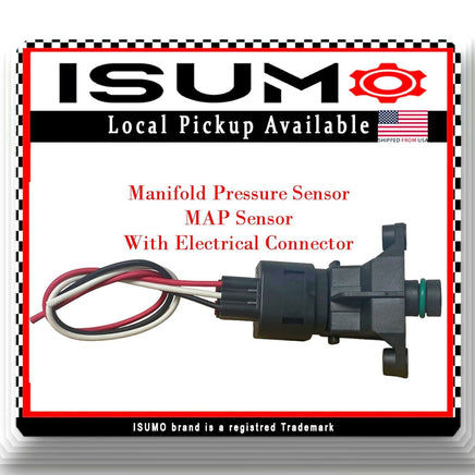4896003A Manifold Pressure MAP Sensor W/Connector Fits Dodge Chrysler 2003-2010