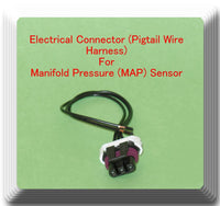Manifold Absolute Pressure (MAP) Sensor W/Electrical Connector  Fits: Aveo Aveo5