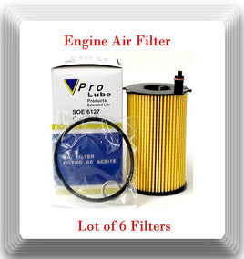 6 x Oil Filter Made In Korea Fits Azera Santa Fe Santa Fe Cadenza Sedona Sorento