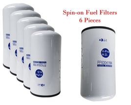 6 x OE Spec FF63041NN -V Fuel Filter Fits Cummins L9, B6.7 Model Year 2020+