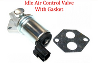 Idle Air Control Valve  w/Gasket & Connector Fits: OEM F75E9F715AA Ford Lincoln
