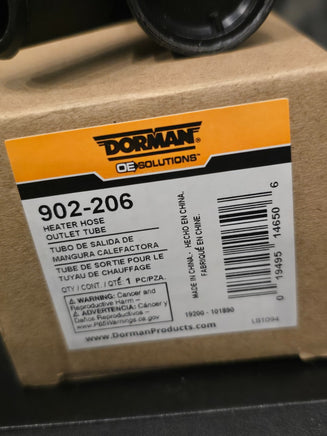 HVAC Heater Hose Outlet Tube For 2000-2004 Ford Focus VIN: 3 2001 2002 Dorman