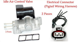 Idle Air Control Valve W/Connector For:Acura CL Honda Accord Odyssey Isuzu Oasis
