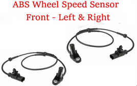 2x ABS Wheel Speed Sensor Front Left & Right Fits Land Rover LR3 2005-2009