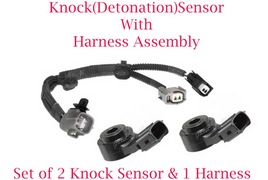 2 Knock Detonation Sensor W/Harness Assy Fits: Lexus 2007-2014 Toyota 2005-2015