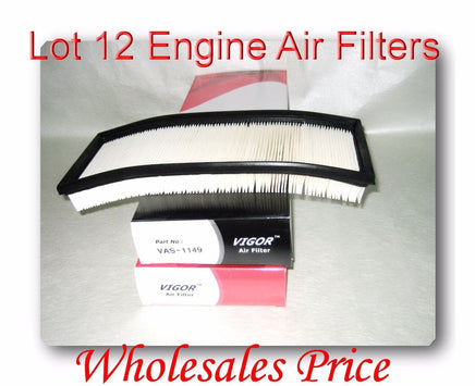 Lot of 12 A11149  42170 46123 AIR FILTER Fits: AUDI DODGE FIAT JEEP VW VOLVO