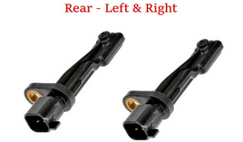 Set of 2 ABS Wheel Speed Sensor Rear Left & Right Fits: Nitro Liberty Wrangler