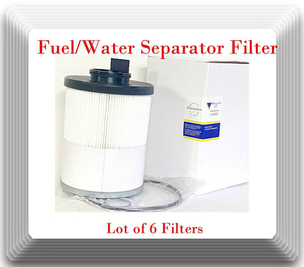 6 x Fuel/Water Separator Filter Fits Frightliner Western Star Detroit Diesel 