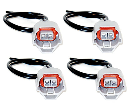 4 x Electrical Connector of Fuel Injector For Nissan Rogue 2008-2023 Kia Hyundai