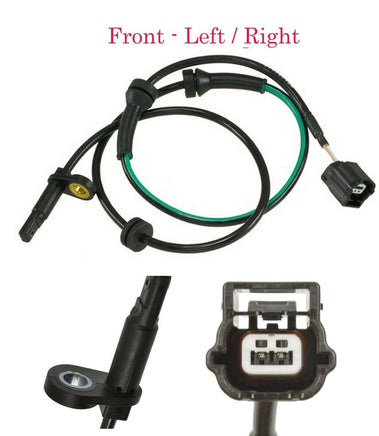 Set 2 ABS Wheel Speed Sensor Front Left & Right Fits Nissan Murano 2009-2014