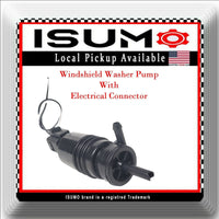 Windshield Washer Pump W/Electrical Connector Fits OEM#67128362154 BMW 1998-2017