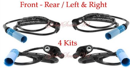 4 ABS Wheel Speed Sensor Front-Rear Left & Right For: 323 325 328I 328 330 335