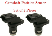 4 Pcs Camshaft Position Sensor & Camshaft Adjuster Magnet Fits C250 SLK250 1.8L