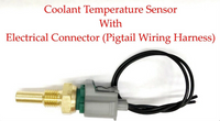 Coolant Temperature Sensor W/Connector Fit:Chevrolet Ford Geo Toyota Lexus Mazda