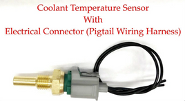 Coolant Temperature Sensor W/Connector Fit:Chevrolet Ford Geo Toyota Lexus Mazda