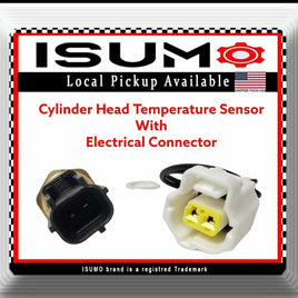 Cylinder Head Temperature Sensor W/Connector Fits: OEM#3L7ZG004BA Ford Lincoln