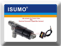 Idle actuator Air Control Valve W/ Connector for BMW E30 E28 E34 E24 E23 E32 