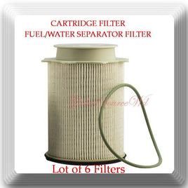6 x Fuel/Water Separator Filter Fit Ram 2500 3500 4500 5500 2013-2020 6.7L